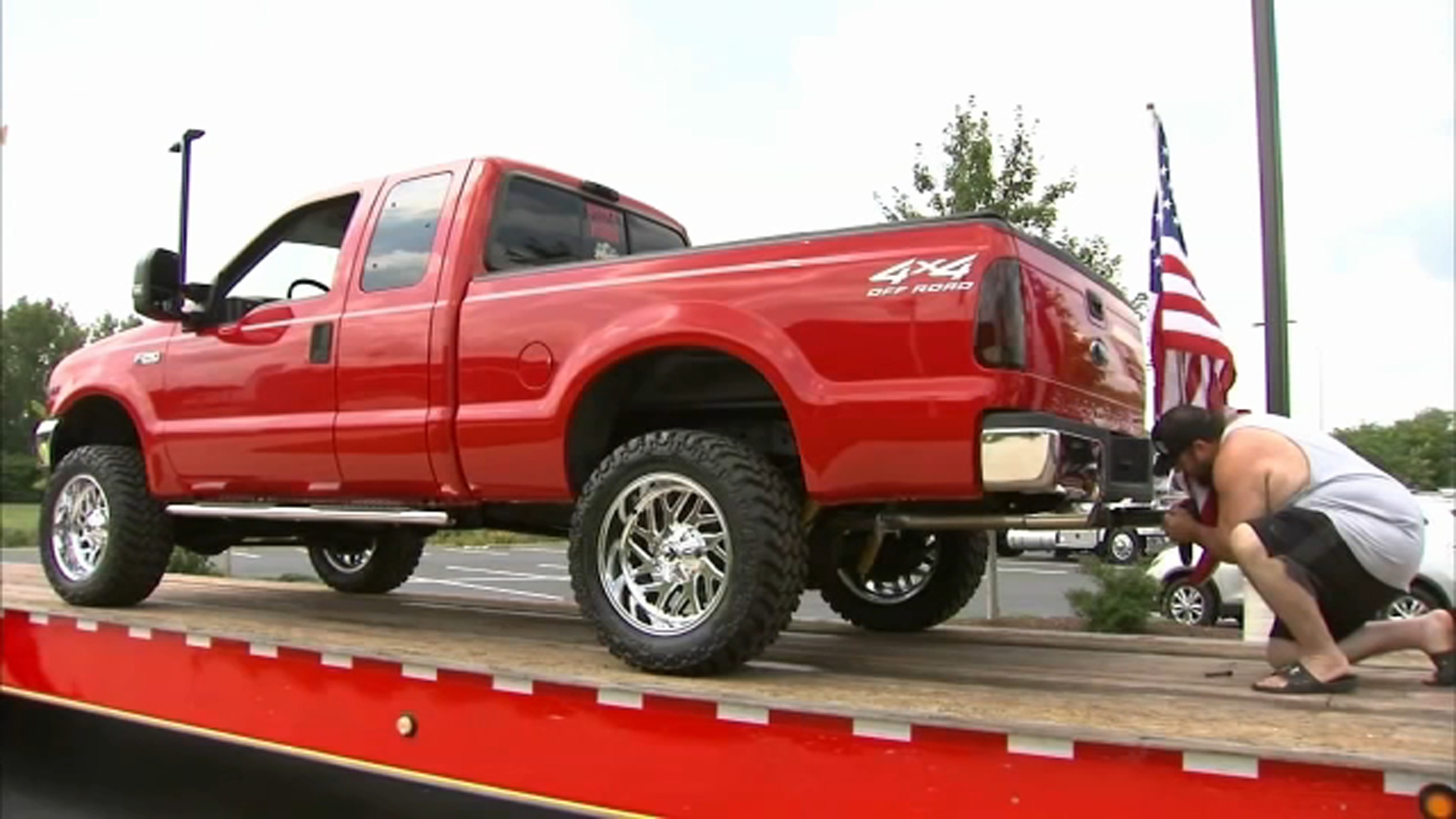 Stolen truck that had been restored for teen with cancer found