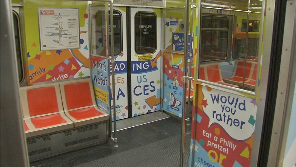 SEPTA turning everyday commutes into colorful reading adventures