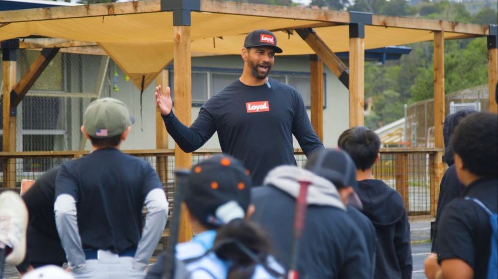 Baseball pros teach the next generation of athletes at this free camp