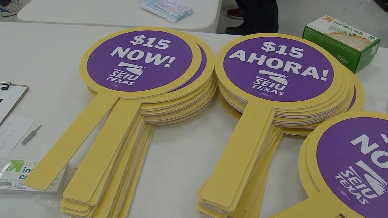 Service Employees International Union janitors in Houston's private