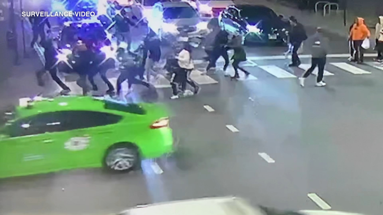 Video shows driver fleeing traffic stop, injuring 3