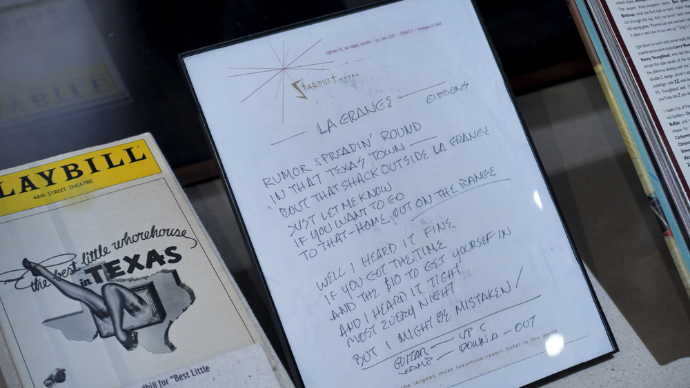 New exhibit explores career of ZZ Top's frontman!