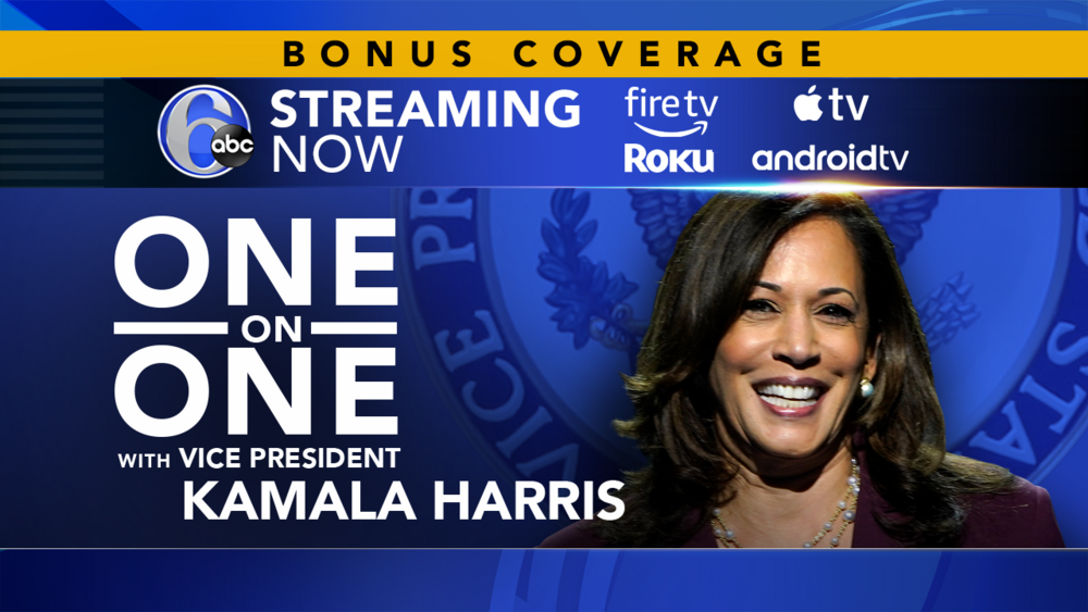 VP Kamala Harris visits Philadelphia, goes one-on-one with Action News