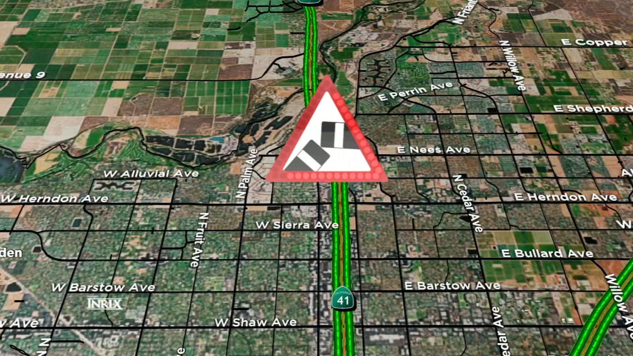 Pedestrian killed on Highway 41 in northeast Fresno