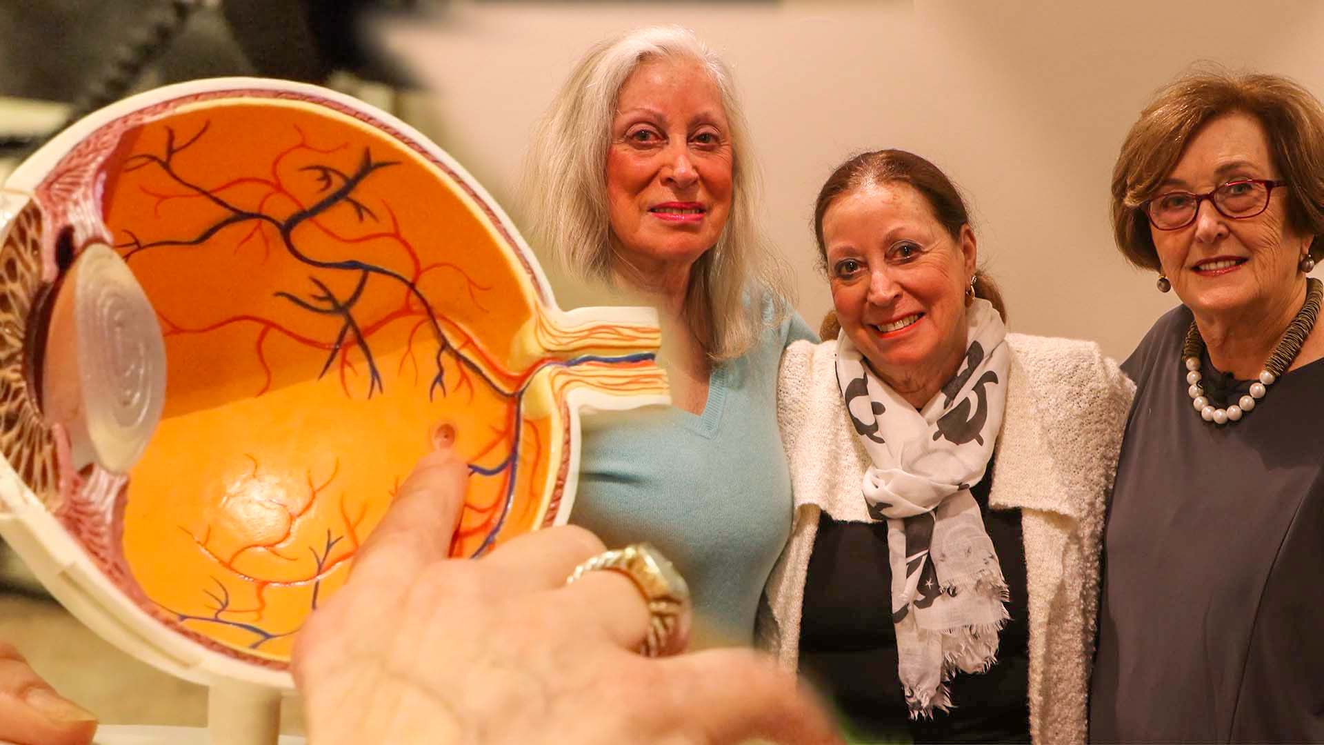 Three sisters support each other through eye disease journey 