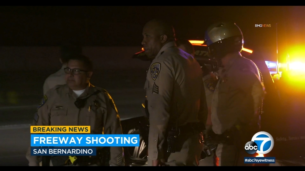 Driver shot, wounded on 215 Freeway in San Bernardino 