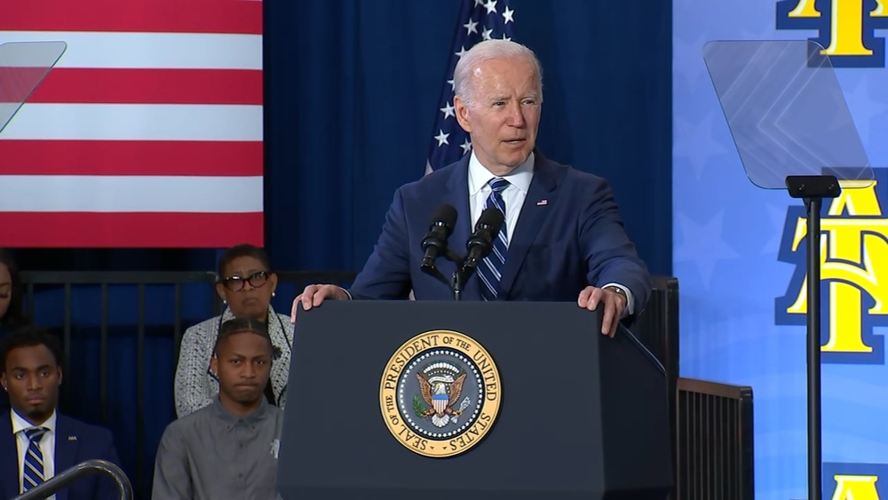 President Biden's full speech at NC A&T State University