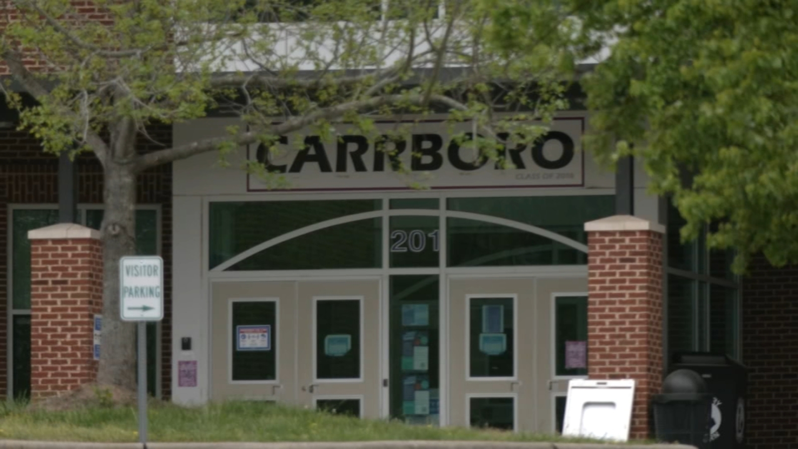 Mask are back at Carrboro High School after uptick in COVID cases