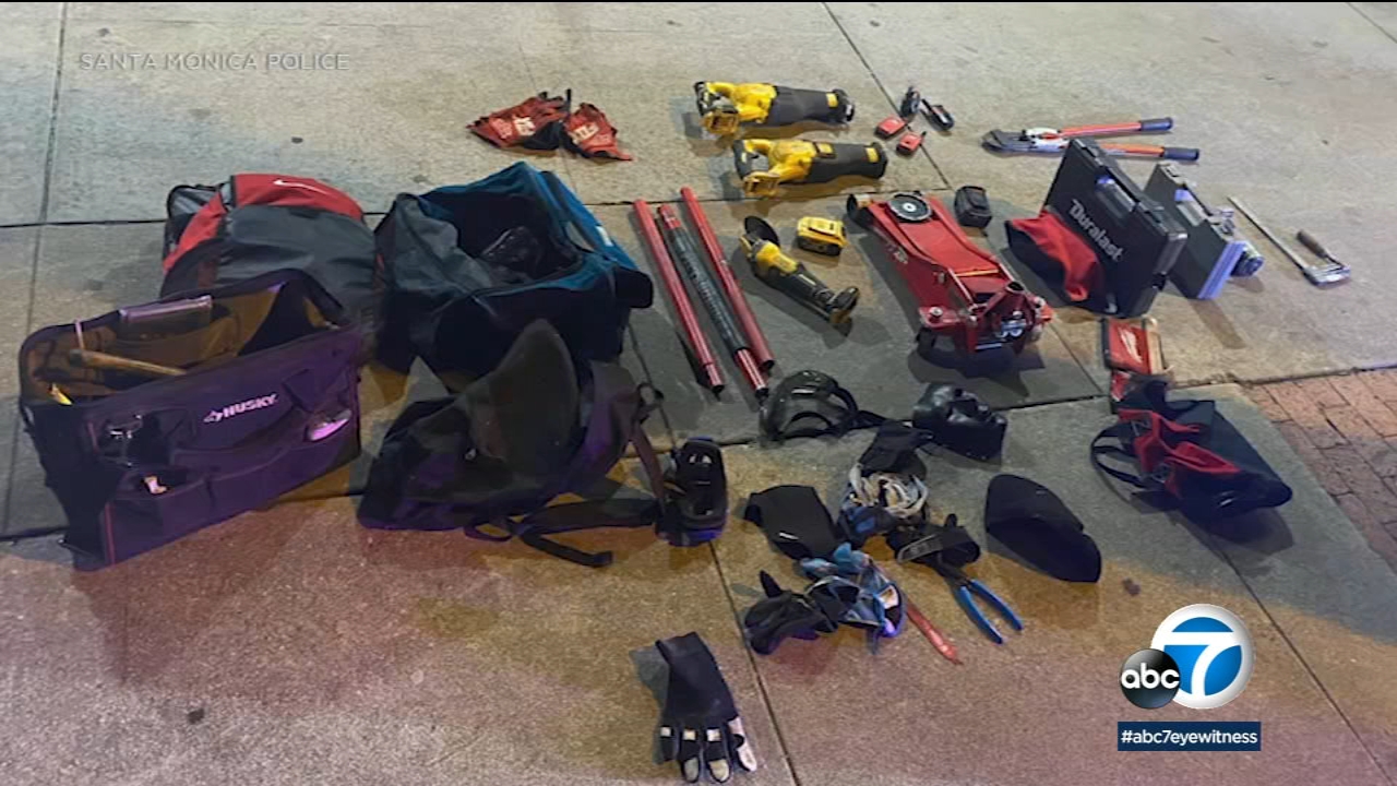 Santa Monica police nab suspects in catalytic converter theft