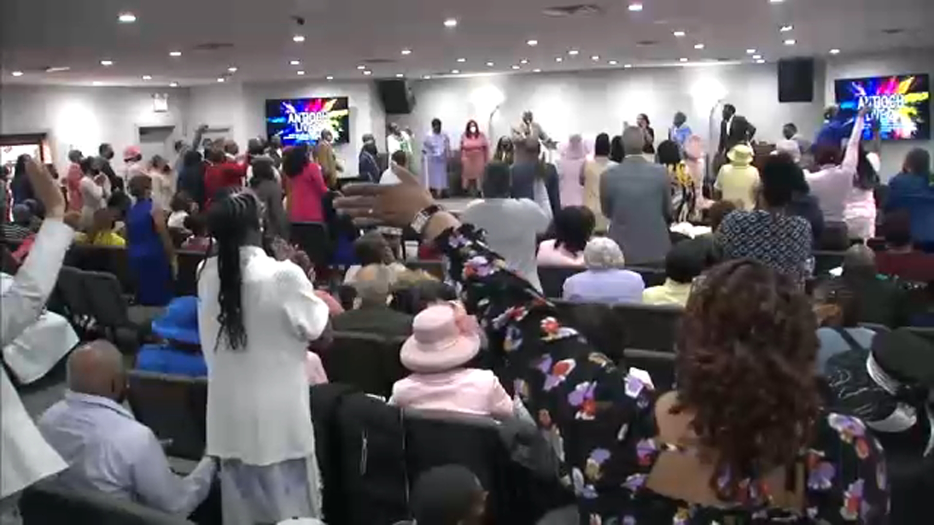 South Side congregation gathers for Easter despite devastating fire at historic Englewood church
