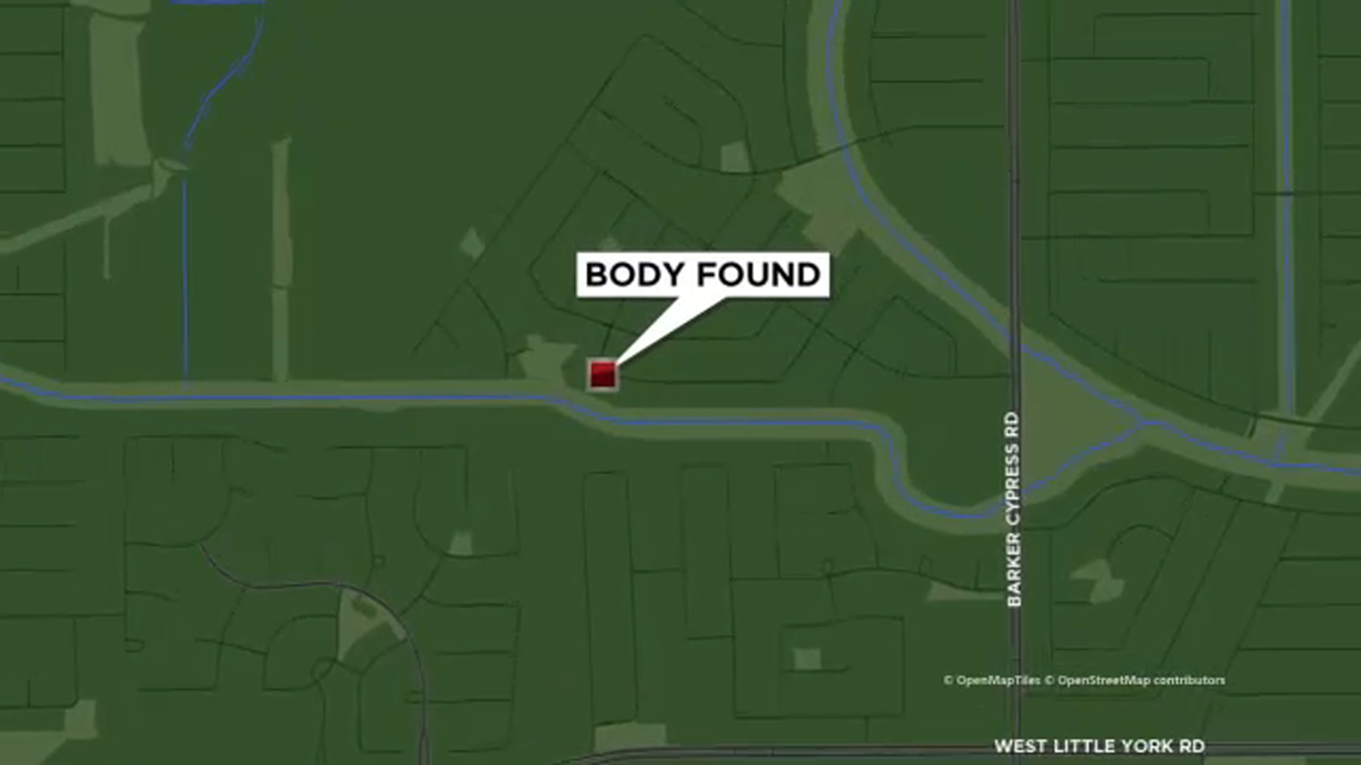 Woman's body found by fishers along creek, Harris Co. deputies say