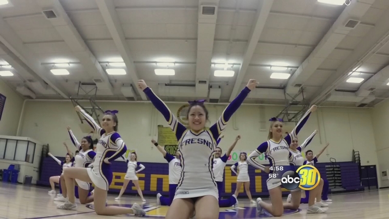 Fresno High School Cheer Squad Making History Abc30 Fresno