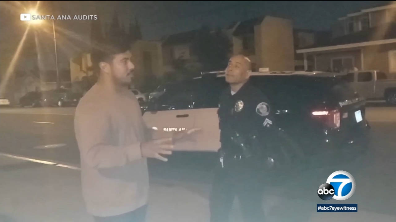 Santa Ana could ban police from playing music while on video