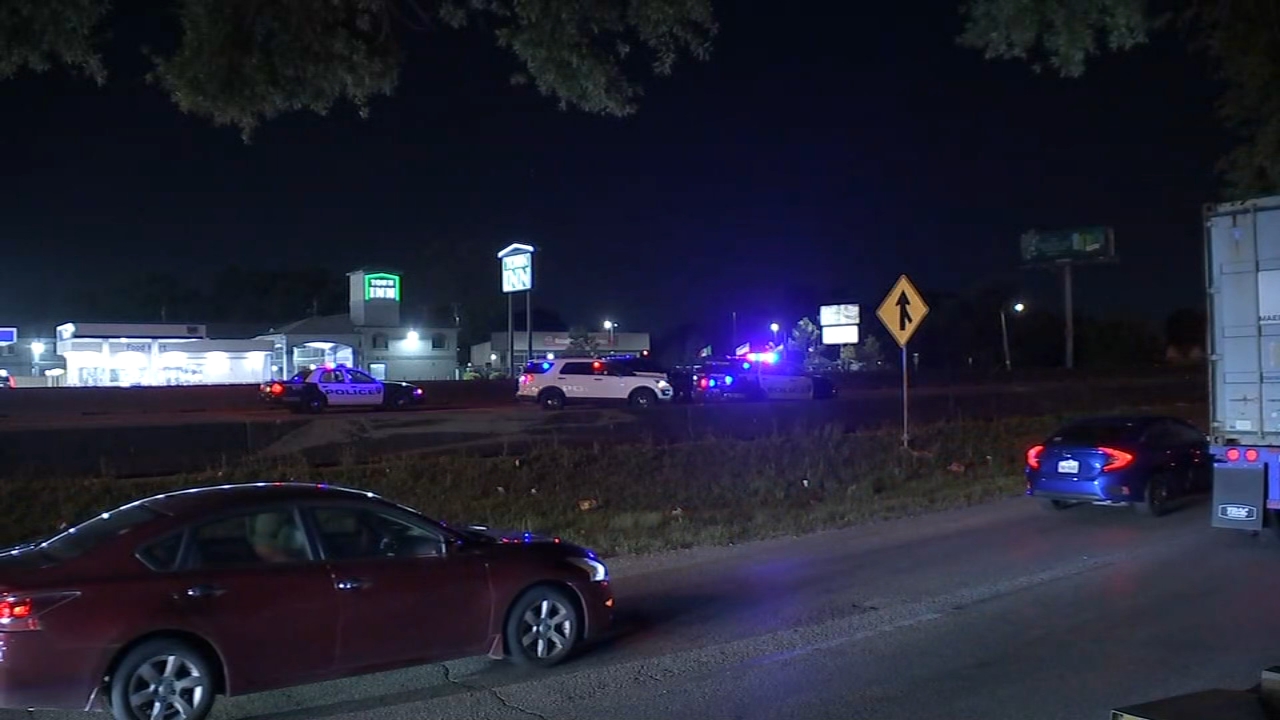 Woman hit and killed while crossing North Freeway near Parker