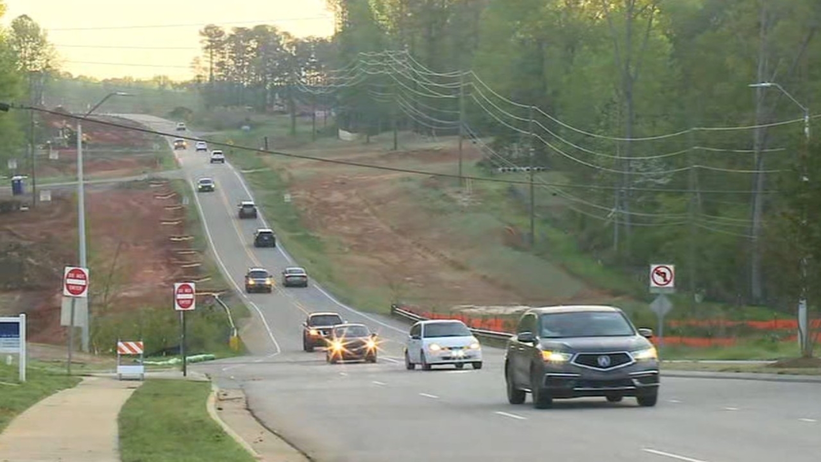Widening project begins to double size of 1.5 miles of Holly Springs
