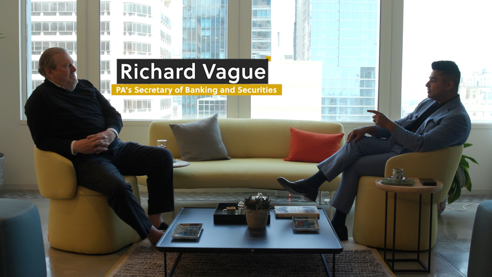 Richard Vague sits down with Ajay - Part 1