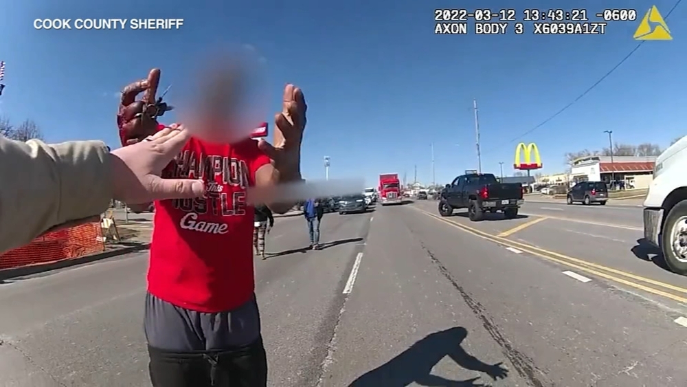 Bodycam shows how police de-escalation tactics work with people in mental distress