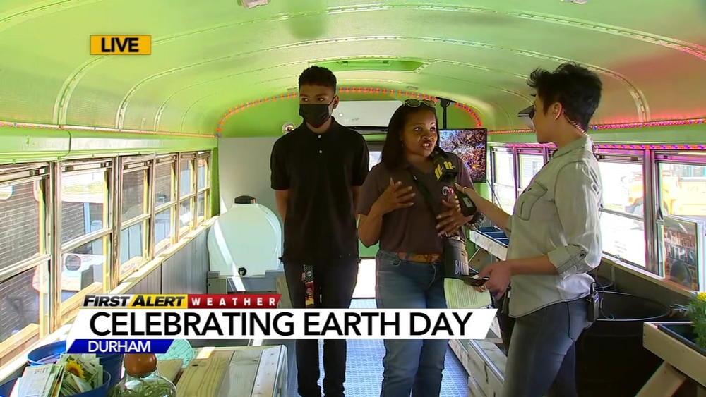 Celebrating Earth Day: Reaching All Minds Greenhouse Bus