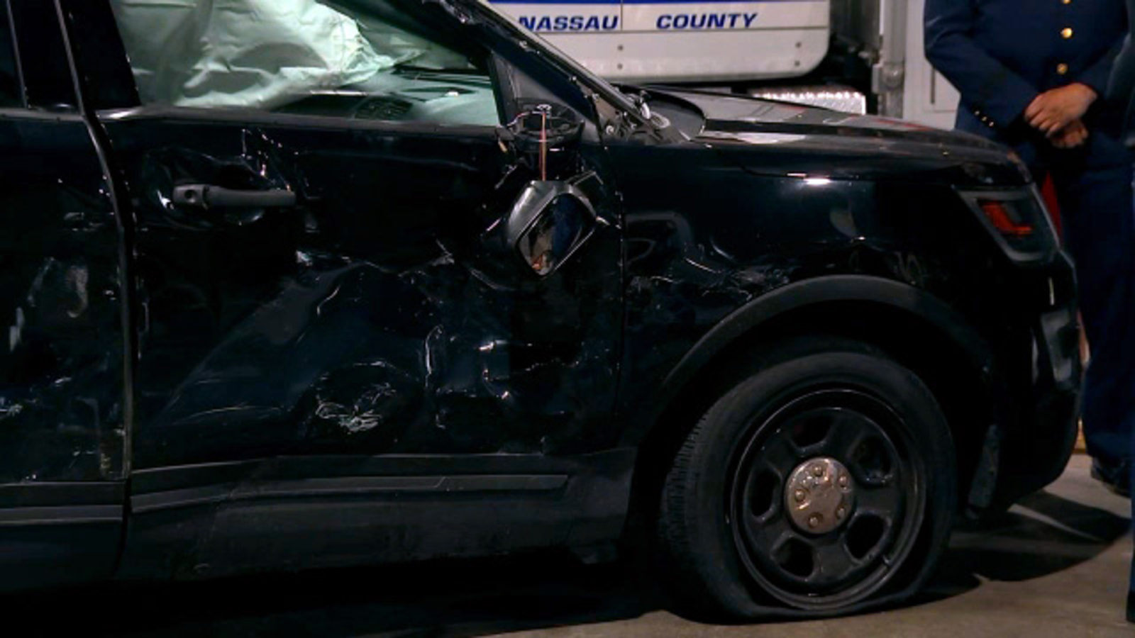 Stolen car rammed into police vehicles, another taken at gas station as ...