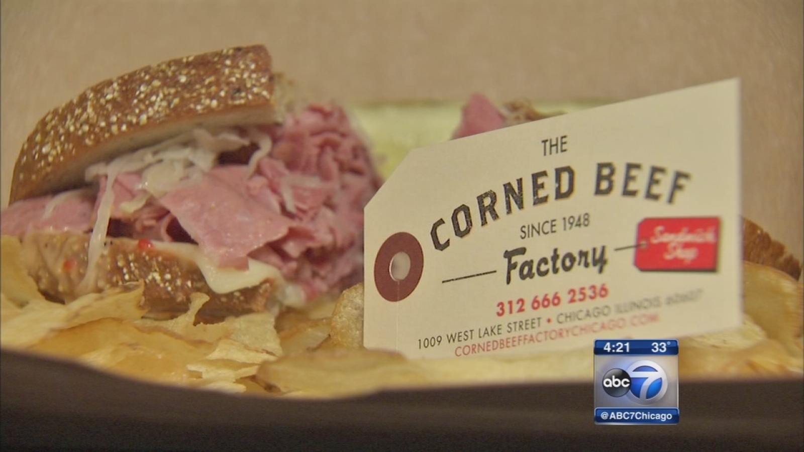 Corned Beef Factory opens in reclaimed West Loop beef factory ABC7
