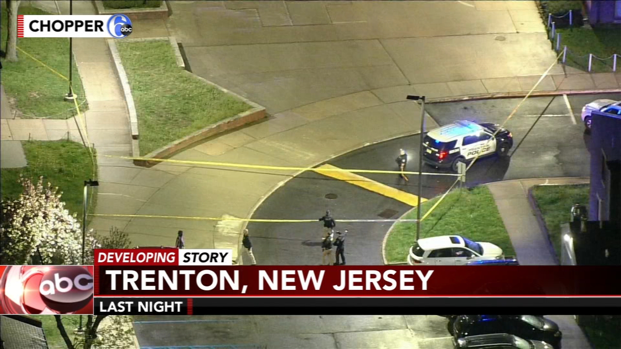 Trenton firefighter shot by stray bullet while working out at station