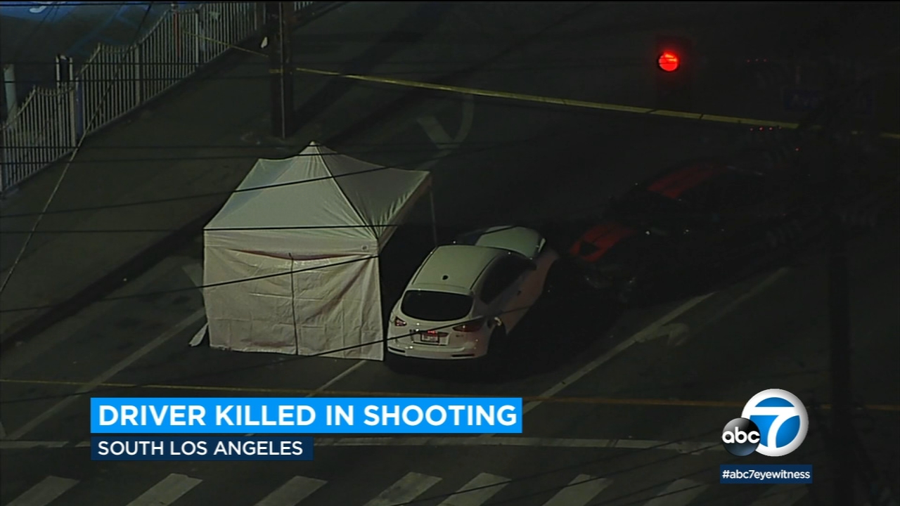 Man shot while driving dies in car crash, authorities say