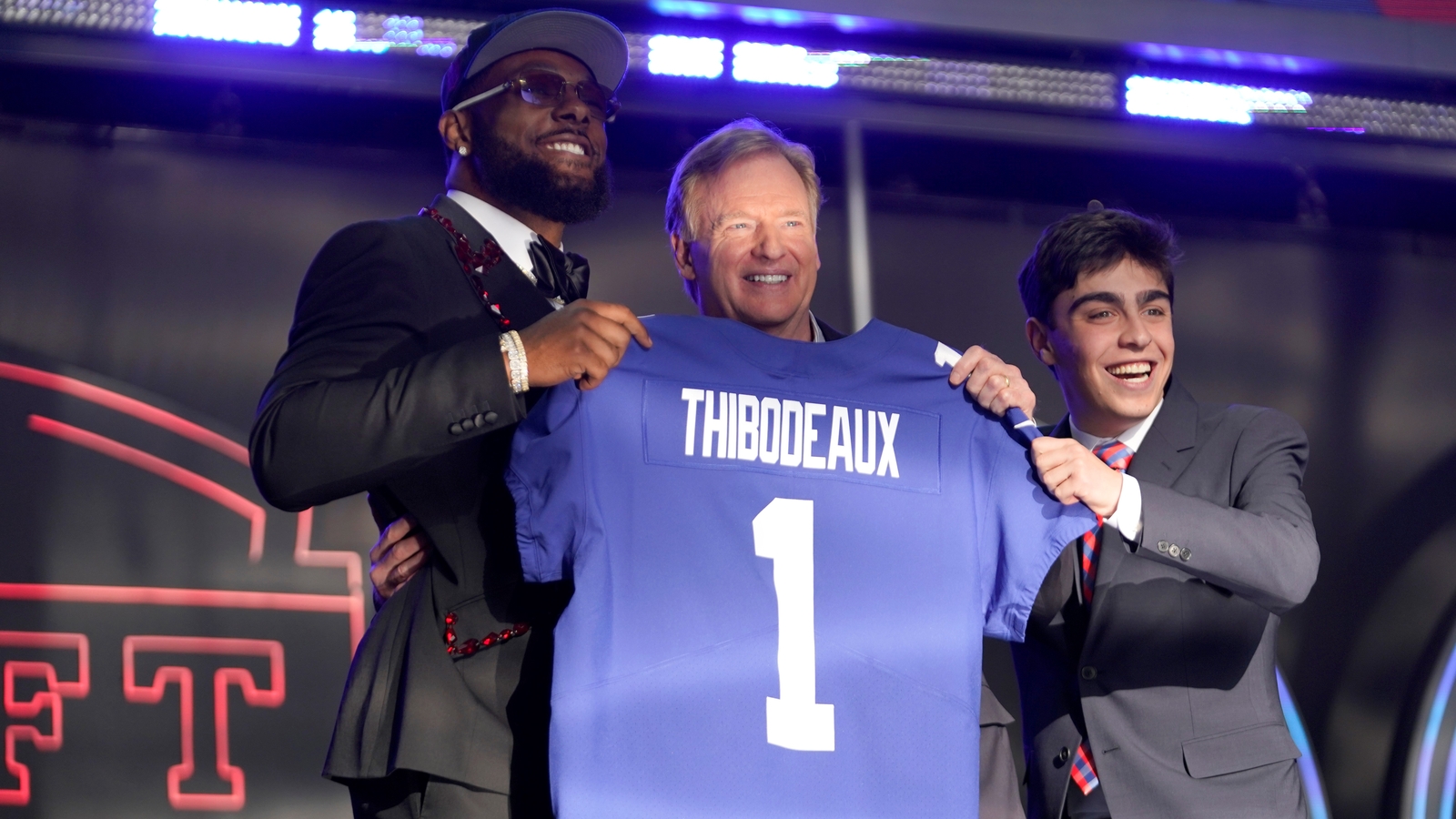 MakeAWish recipient Sam Prince steals show in NFL Draft's