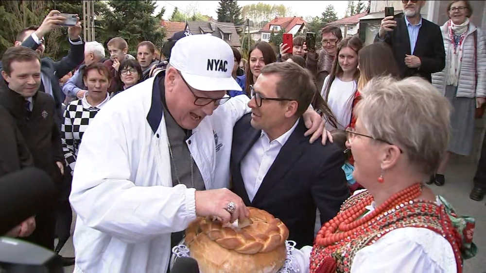 Cardinal Dolan arrives in Poland to meet with Ukrainians