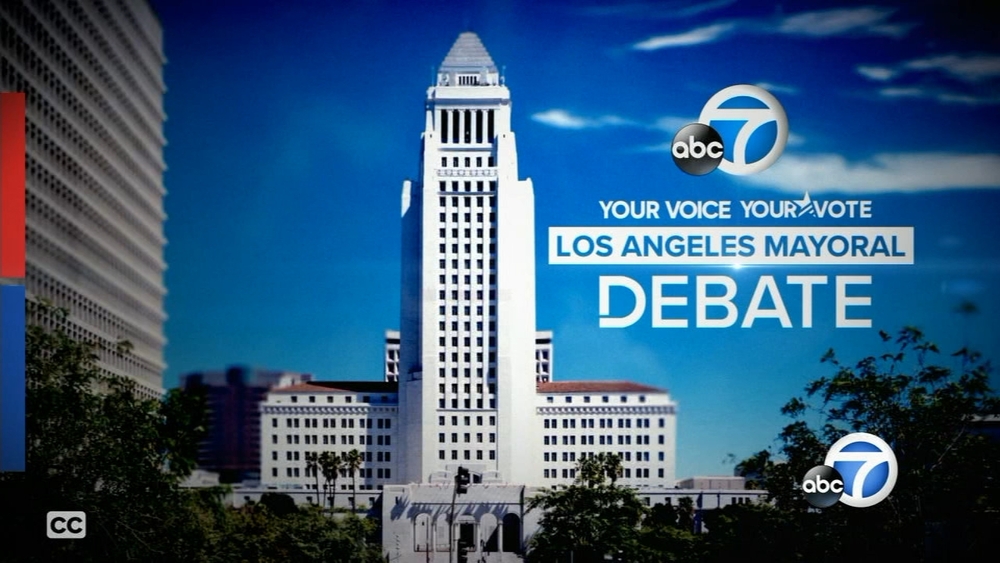 Top 5 candidates face off in LA mayoral debate on ABC7