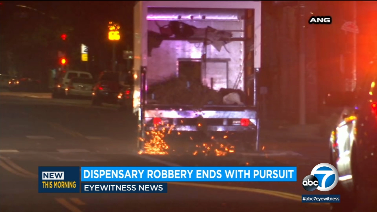 Suspects arrested after attempting to rob LA marijuana dispensary
