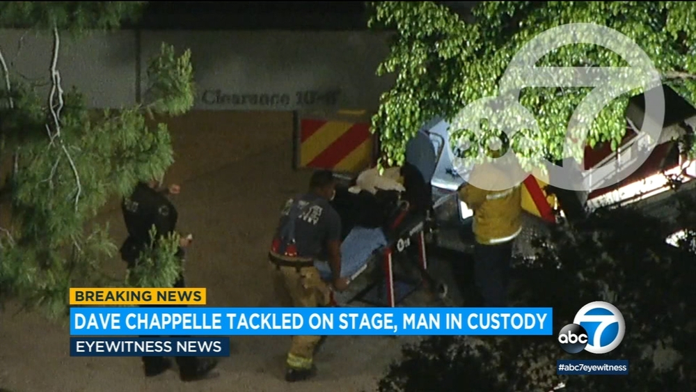 Dave Chappelle attacked on stage at Hollywood Bowl