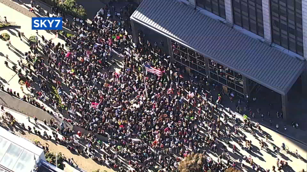'It's a war on women': Abortions rights protests across Bay Area