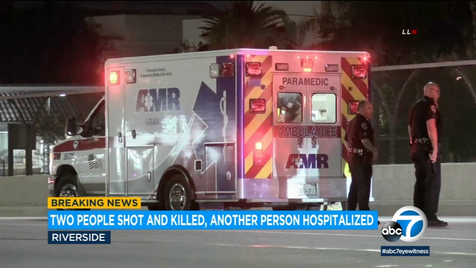 2 dead, 1 hospitalized after apparent shooting in Riverside ABC7 Los