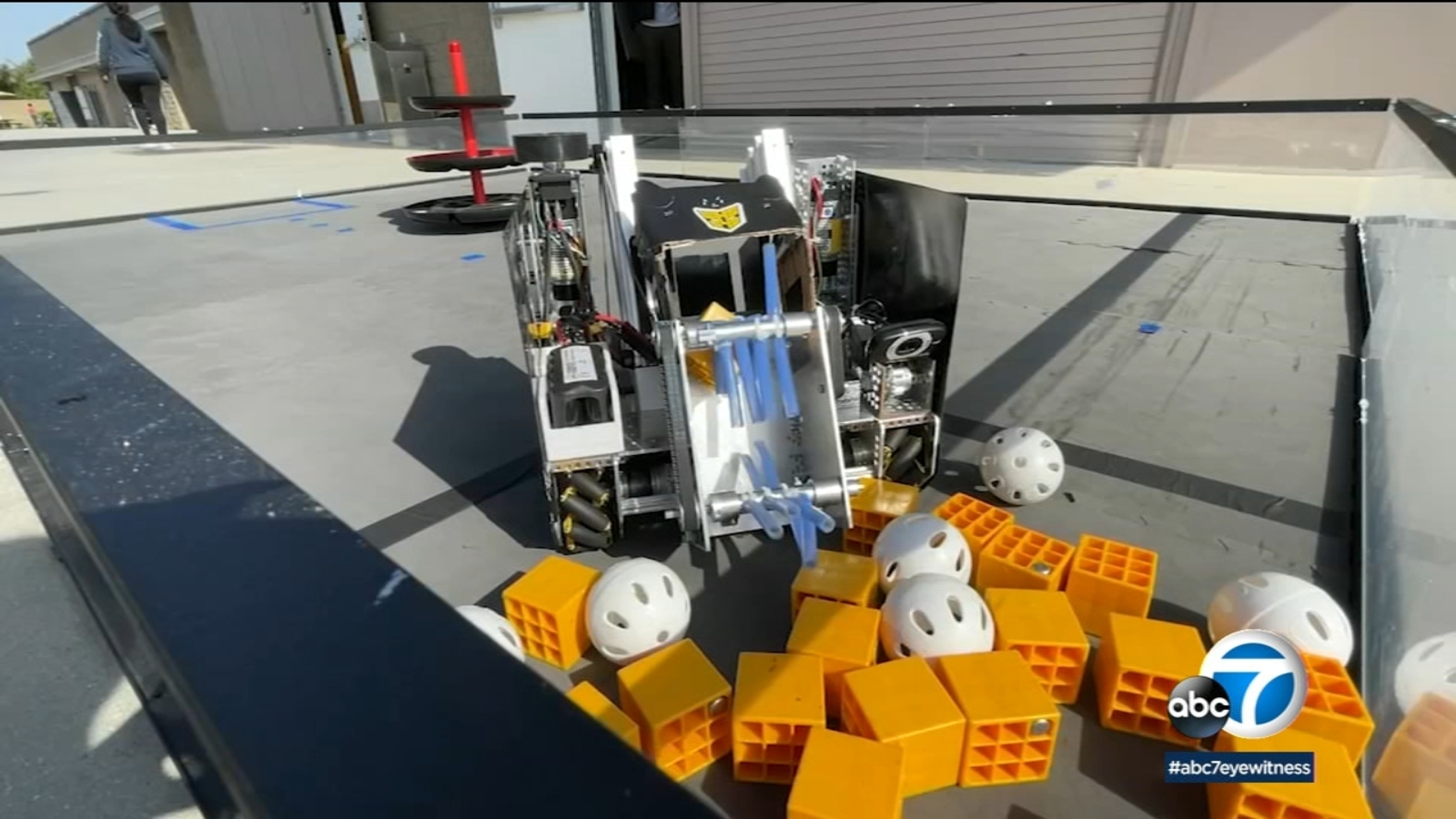 Whitney High School creates robot for First Tech Challenge