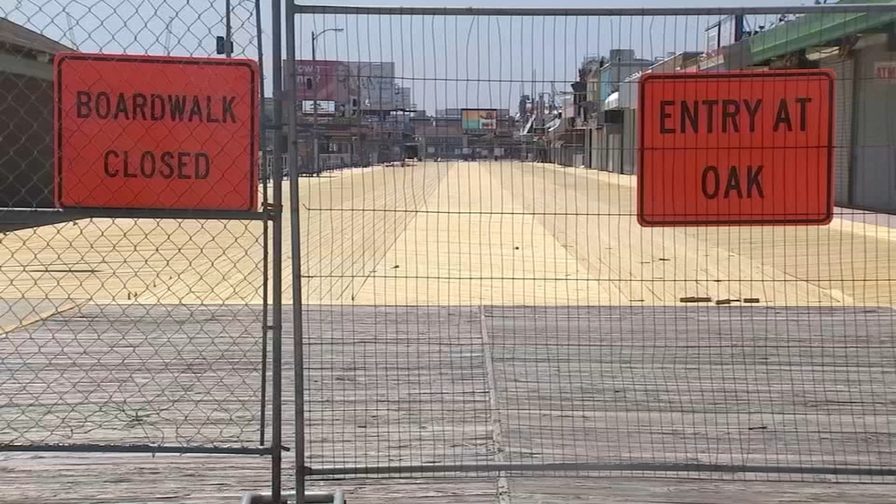 Renovated section of Wildwood boardwalk set to open Friday