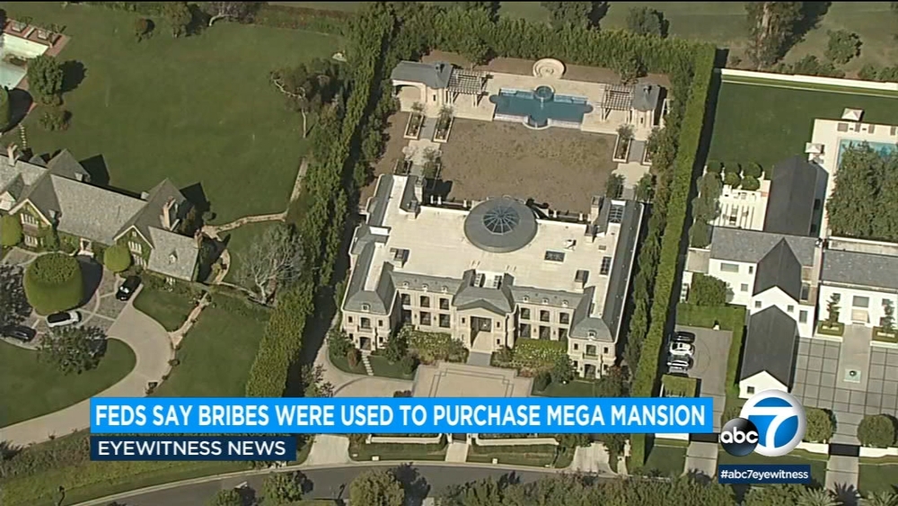 Feds wants to seize Holmby Hills mega-mansion in corruption case