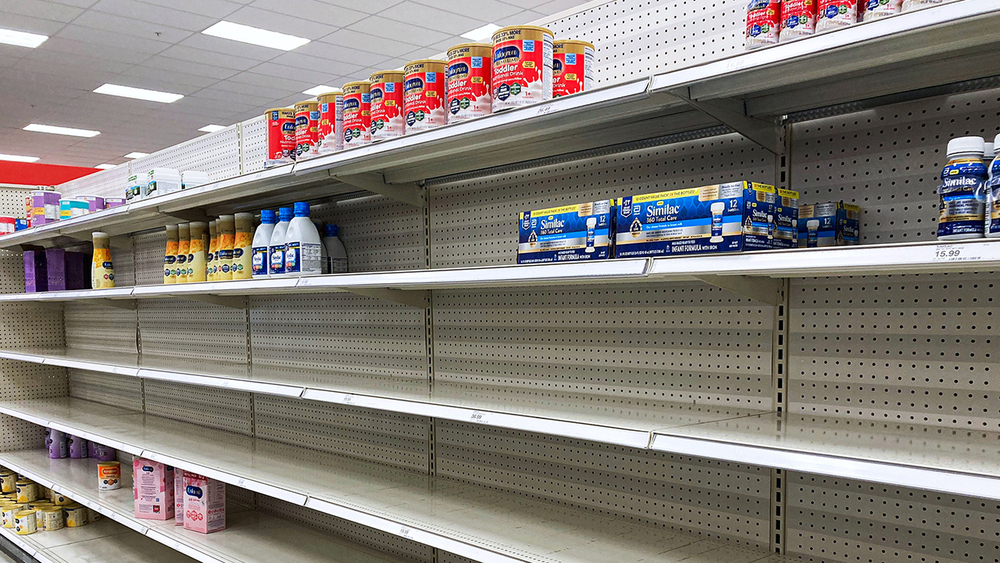 Baby formula shortage hits US