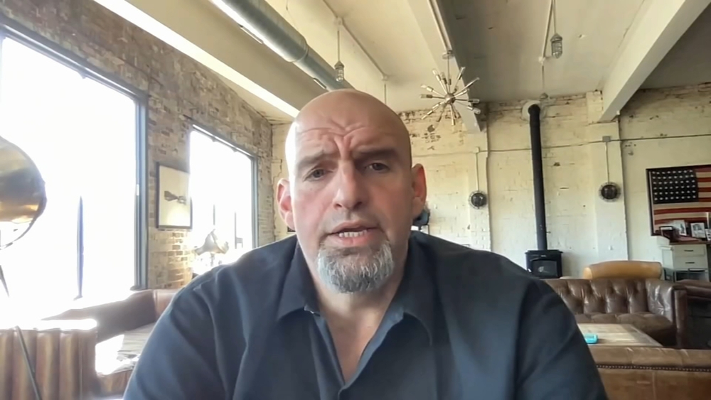 Democratic candidate for Senate John Fetterman