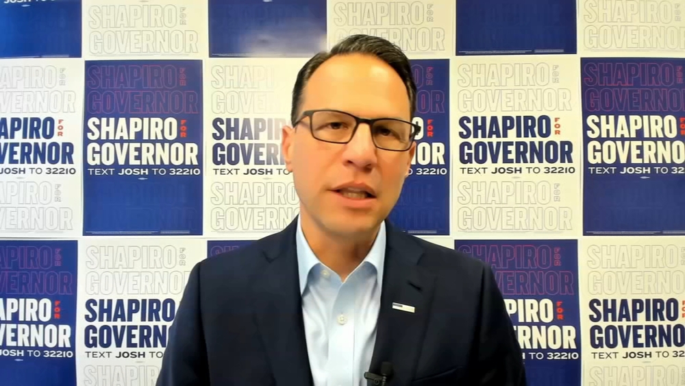Candidate for governor Josh Shapiro