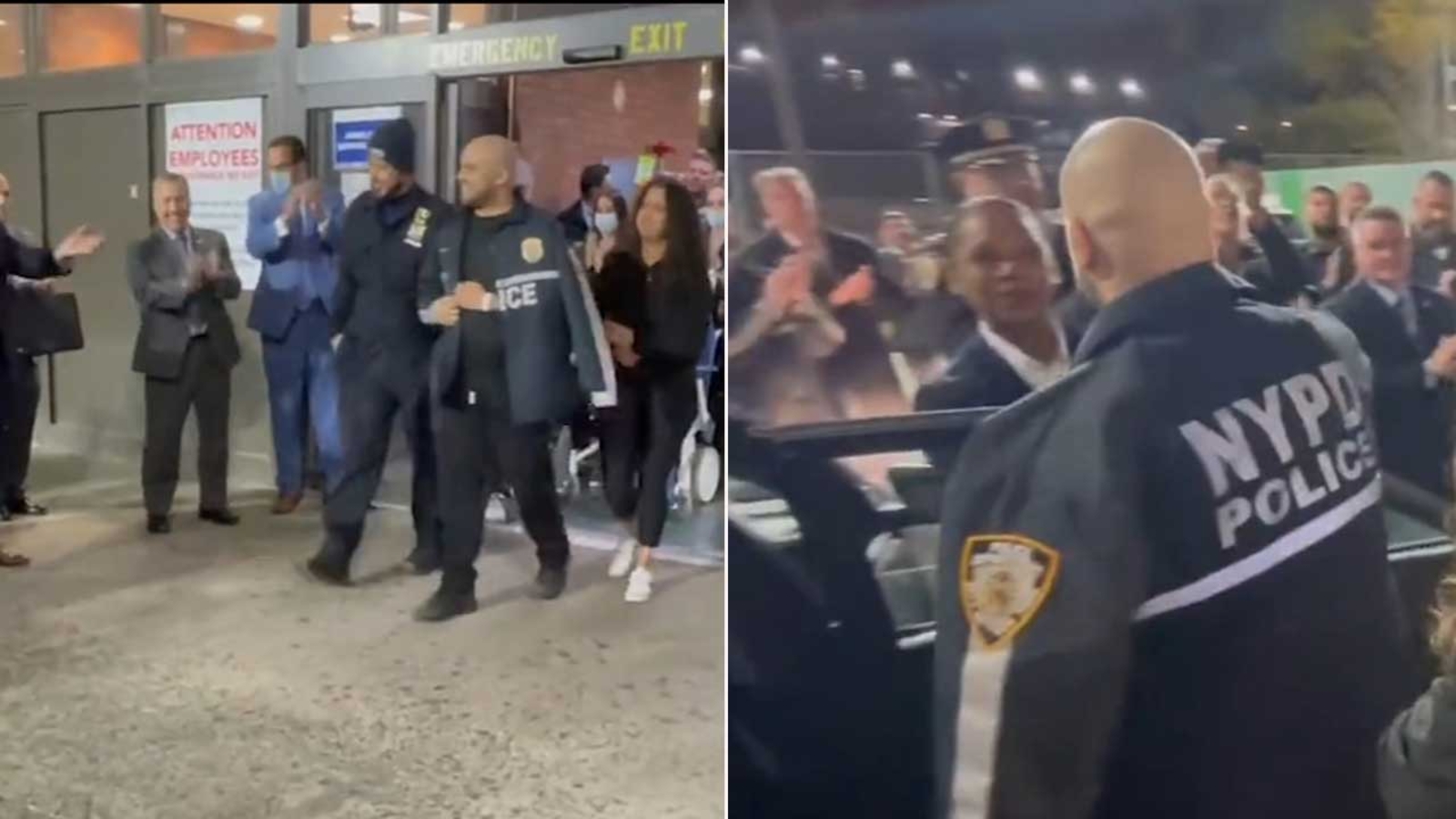 NYPD officer released from hospital after being shot in the Claremont ...