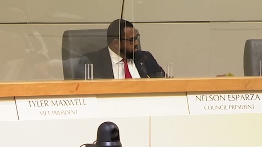 Councilmember Garry Bredefeld accusing Nelson Esparza of extortion