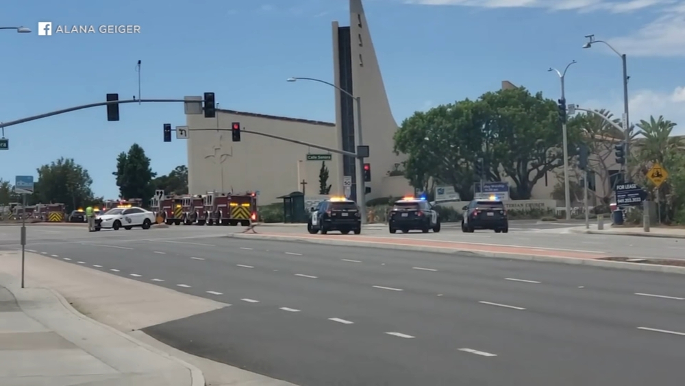 Heavy police presence surrounds church after reports of shooting