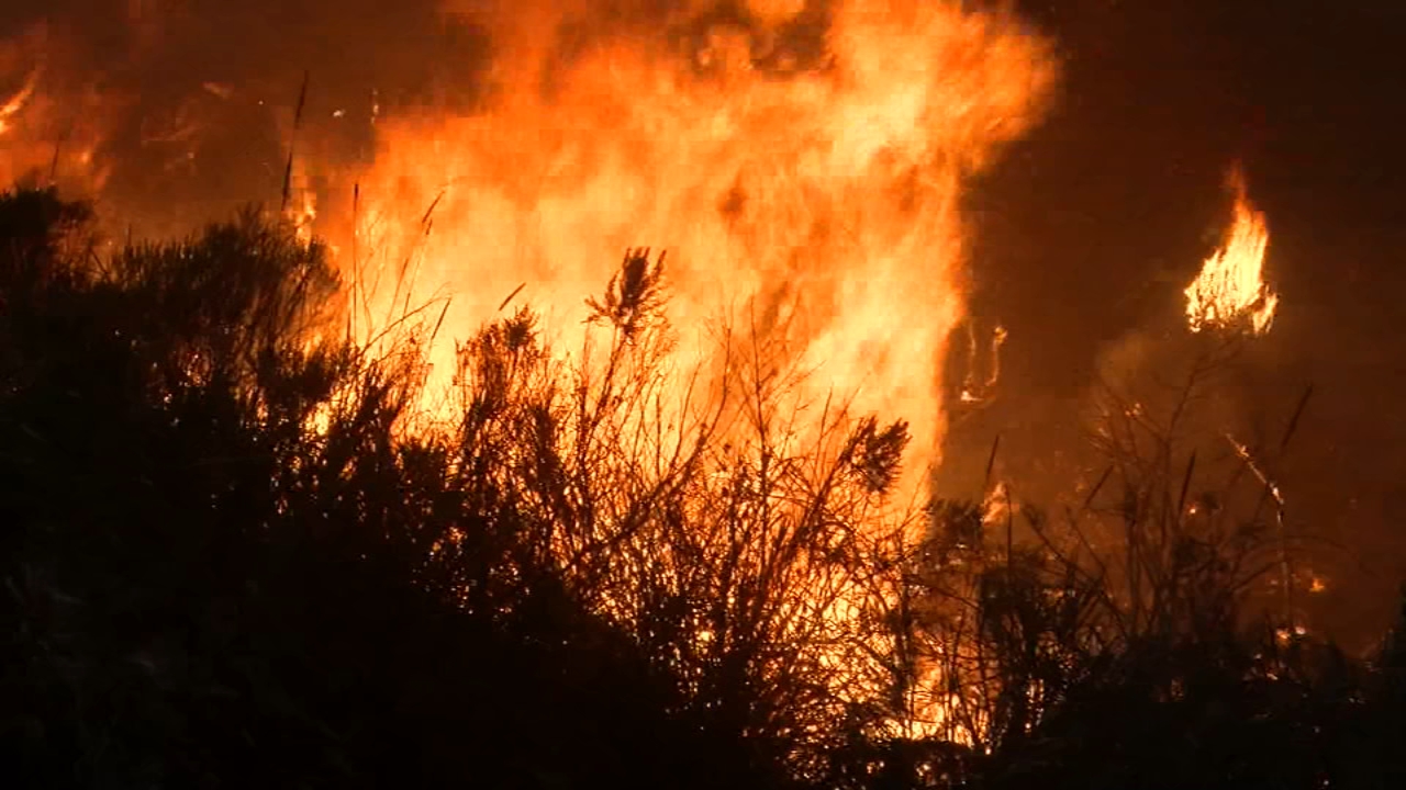Wildfire danger increases across Bay Area this week