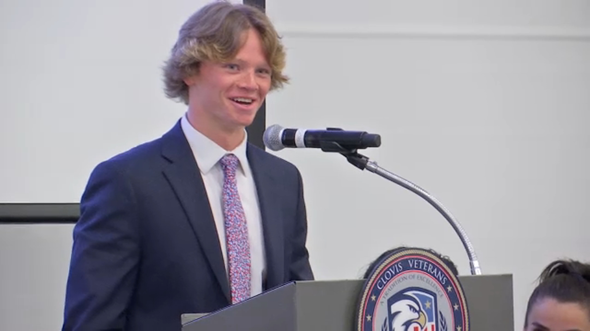 Buchanan High's Colby Hatton wins B'nai B'rith award