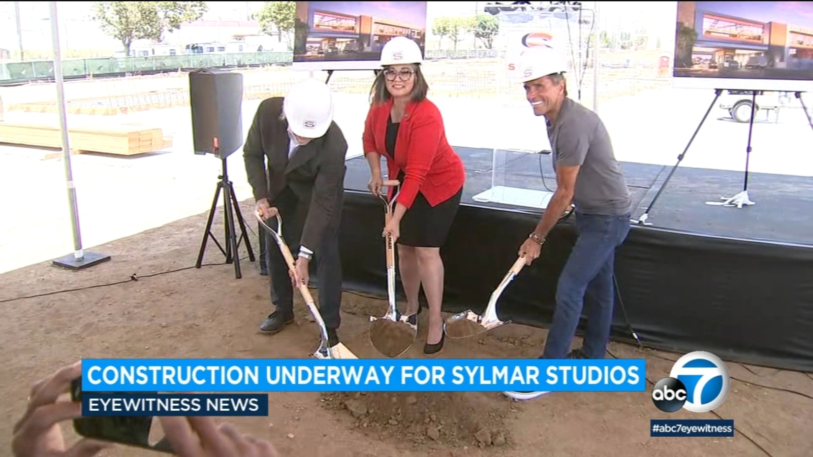 Sylmar Studios breaks ground on new 300,000squarefoot, 12stage
