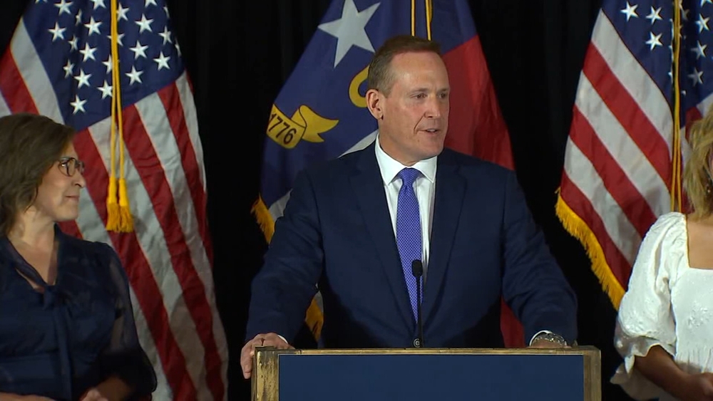 Ted Budd gives acceptance speech after winning GOP Senate nomination