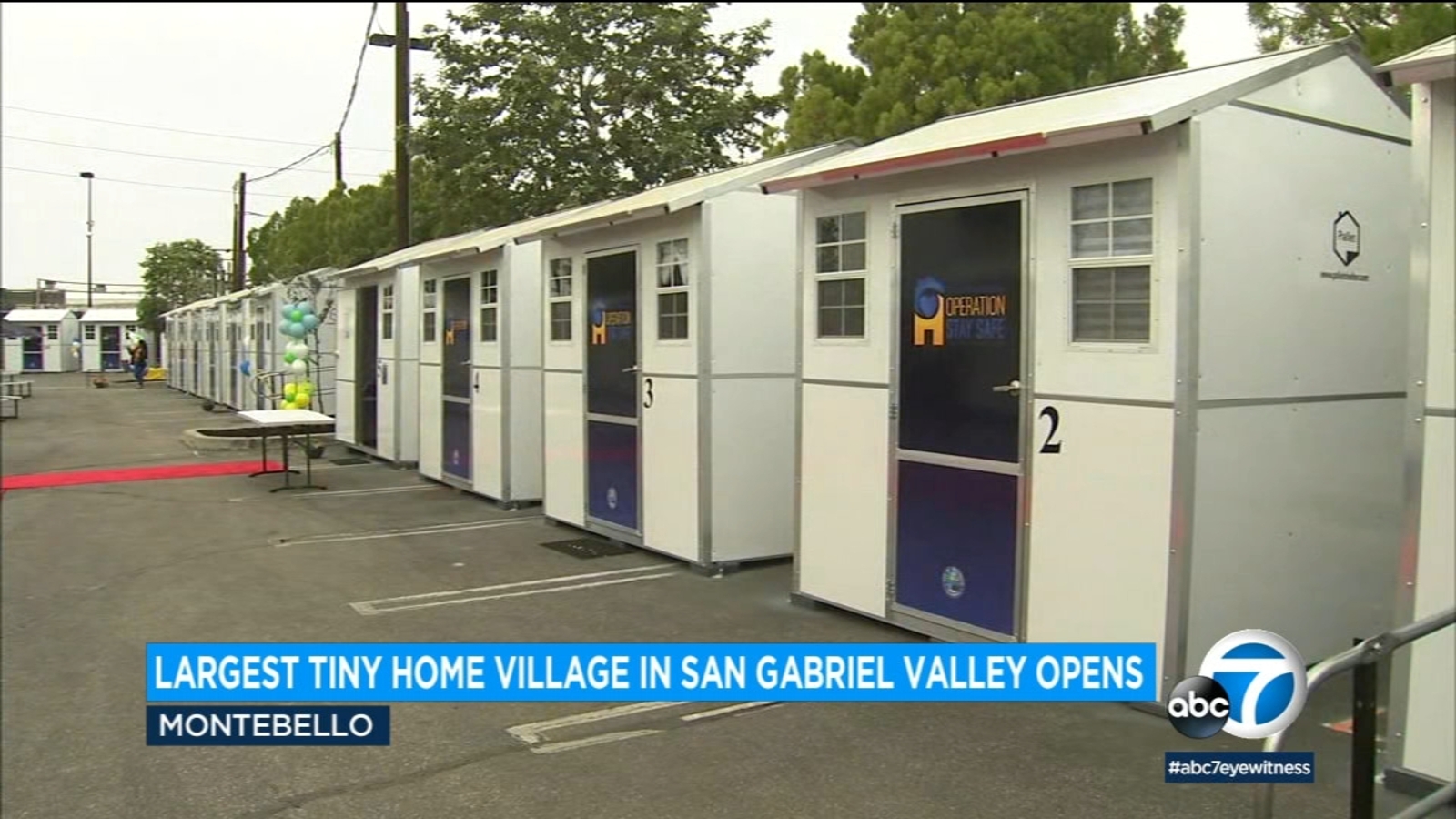 Montebello Now Home To Operation Stay Safe, Largest Tiny Home Village