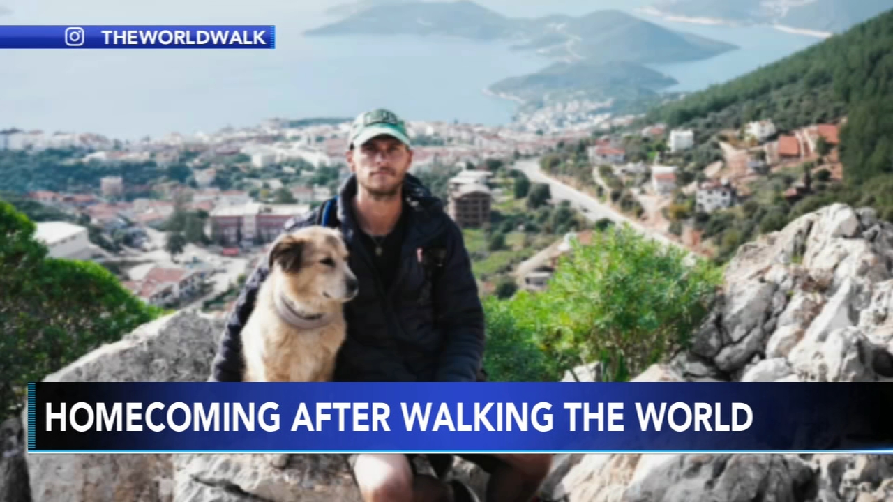 South Jersey man returning home after walking the world