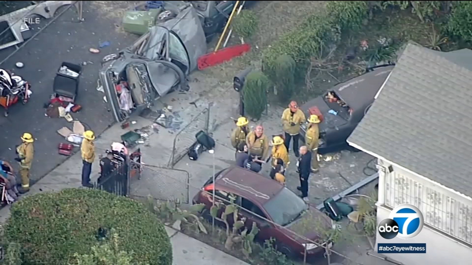 South LA fireworks explosion Family who had home destroyed in LAPD's