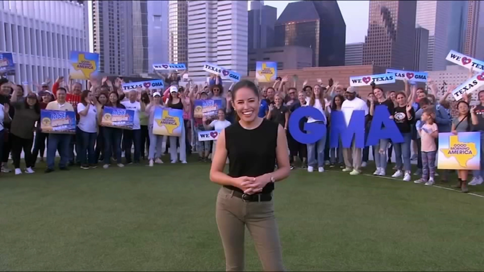 Houston gets highlighted as one of the stops in the Good Morning